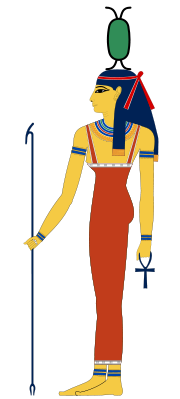 REsa till Egypten, gud Neith